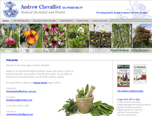 Tablet Screenshot of andrewchevallier.co.uk
